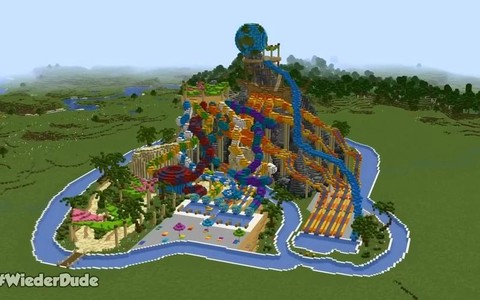 我的世界游乐园怎么做