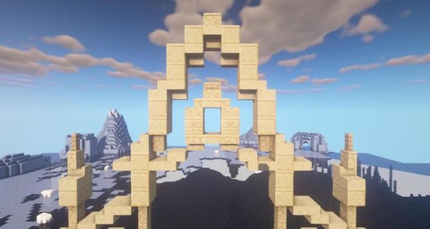 我的世界手机版天堂门怎么做视频[图2]