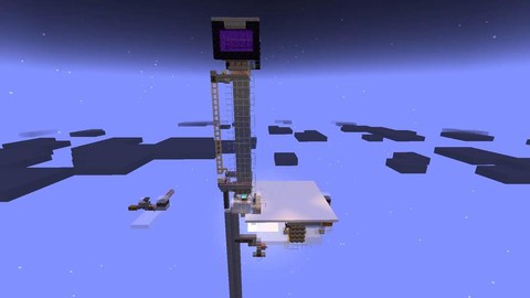 我的世界怎么做引雷塔