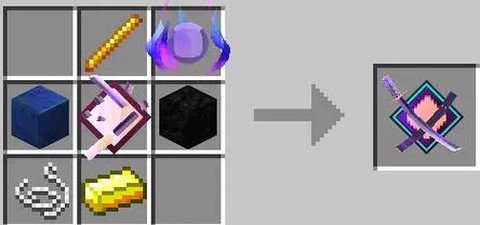 我的世界拔刀剑幻影剑怎么用