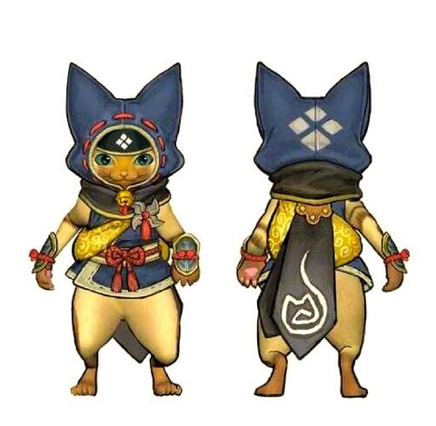 怪物猎人4如何带猫