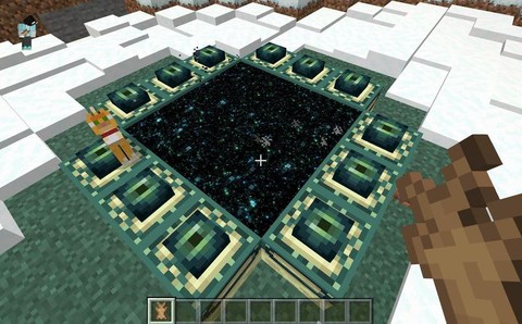 我的世界手机怎么去末地