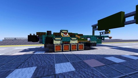 我的世界怎么做坦克