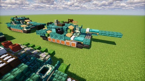 我的世界怎么做坦克[图1]