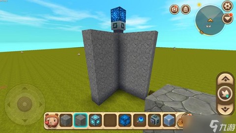 迷你世界怎么造旋转门